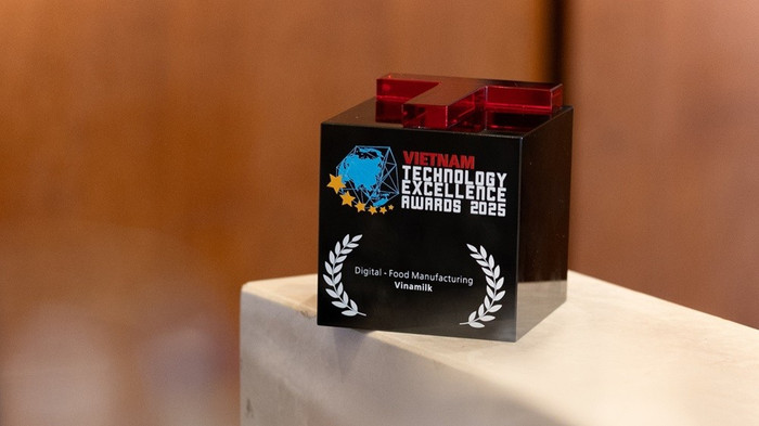 Vinamilk là doanh nghiệp sữa duy nhất của Đông Nam Á được vinh danh tại hạng mục Chuyển đổi số - Sản xuất thực phẩm tại ATEA 2025