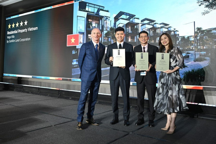 5 danh hiệu nổi bật tại giải thưởng lâu đời và uy tín này đã giúp SonKim Land tiếp tục tạo tiếng vang trong khu vực