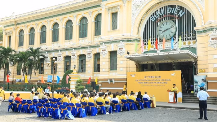 Bưu điện TP.HCM và PVcomBank tổ chức lễ triển khai gói hỗ trợ tài chính dành cho người lao động