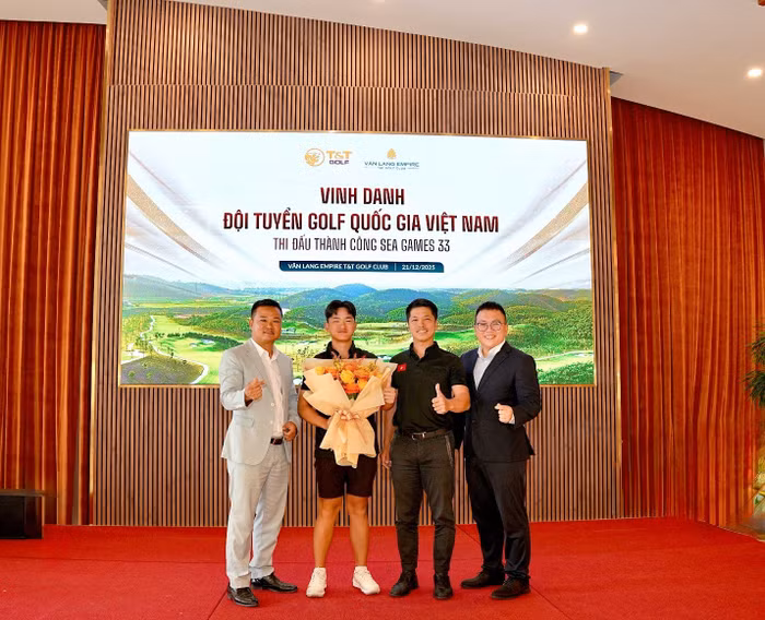 T&T Golf vinh danh Đội tuyển Golf quốc gia Việt Nam