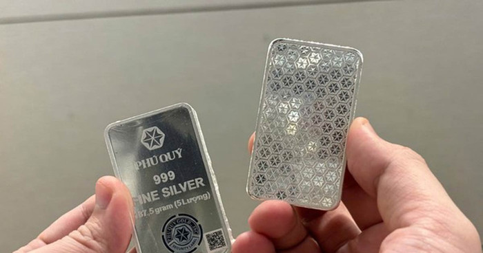 Giá bạc tăng cao, đã có cơ sở kinh doanh thông báo ngưng nhận đơn hàng mua bạc thỏi, miếng