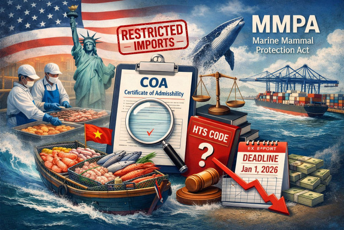 MMPA - "cửa ải" mới với thủy sản Việt Nam tại thị trường Mỹ