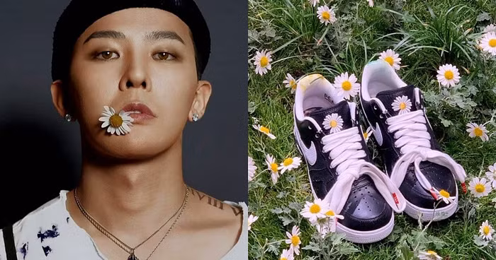 Biểu tượng “bông cúc khuyết cánh” gắn với G-Dragon xuất hiện trong chiến dịch truyền thông của loạt thương hiệu Việt