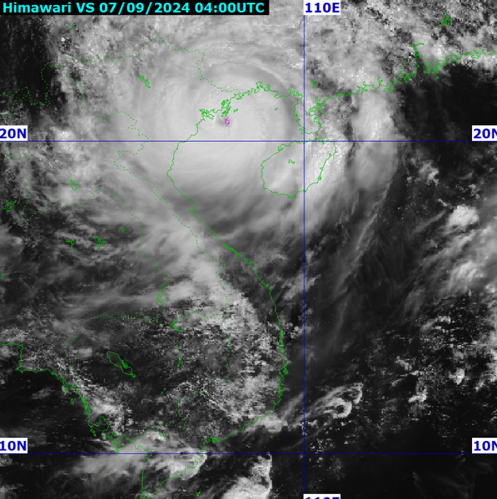 Siêu bão Yagi gió giật cấp 16 trên vùng biển Quảng Ninh – Hải Phòng
