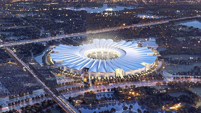 Trung tâm Triển lãm quốc gia tại xã Đông Anh, Hà Nội do Tập đoàn Vingroup làm chủ đầu tư được kỳ vọng sẽ trở thành điểm đến lý tưởng cho các sự kiện tầm cỡ quốc tế