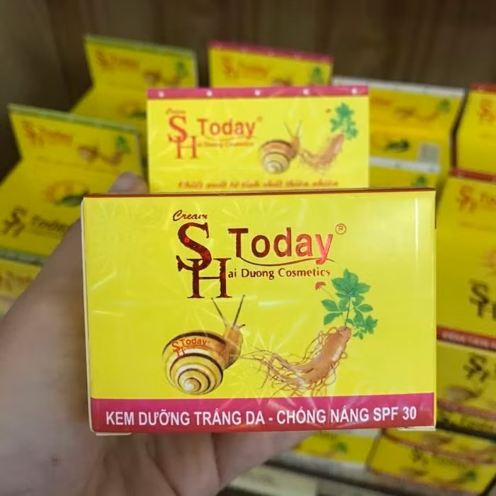 Sản phẩm kem dưỡng da của nhãn hàng SH Today Hai Duong Cosmetics bị đình chỉ lưu hành, thu hồi