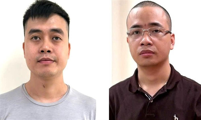 Các đối tượng: Hoàng Quang Thịnh (bên trái) và La Khắc Minh thinh.jpg