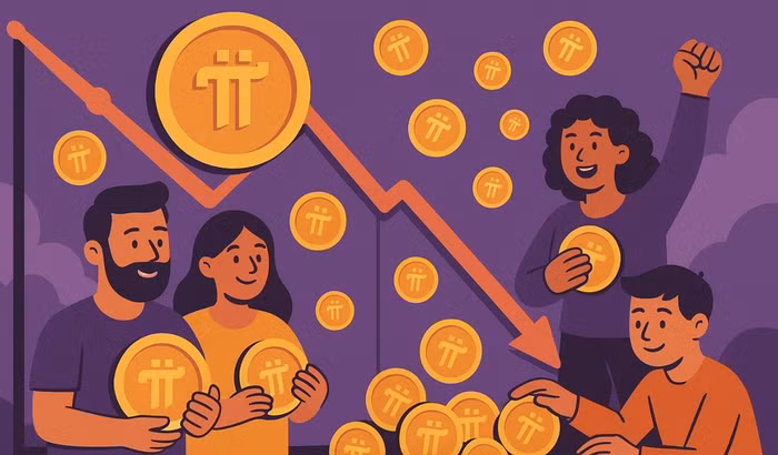 Pi Coin "xả" mạnh trong đêm: Cơ hội chốt lời mới cho nhà đầu tư?