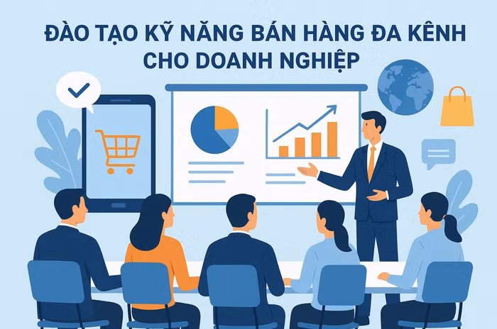 VACOD tổ chức khóa tập huấn “Nâng cao kỹ năng bán hàng đa kênh cho doanh nghiệp”
