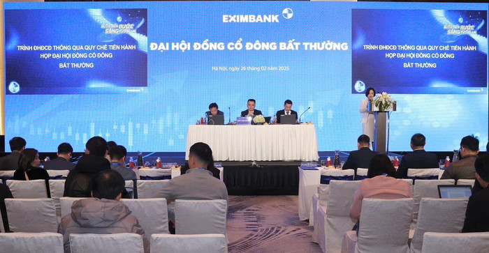 Đại hội bất thường Eximbank: Làm mới Ban Kiểm soát, thông qua việc sửa điều lệ