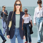 Bí quyết diện quần jeans ống suông như siêu mẫu Bella Hadid