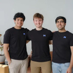 Ba nhà đồng sáng lập Mercor Adarsh Hiremath, Brendan Foody và Surya Midha (từ trái sang)