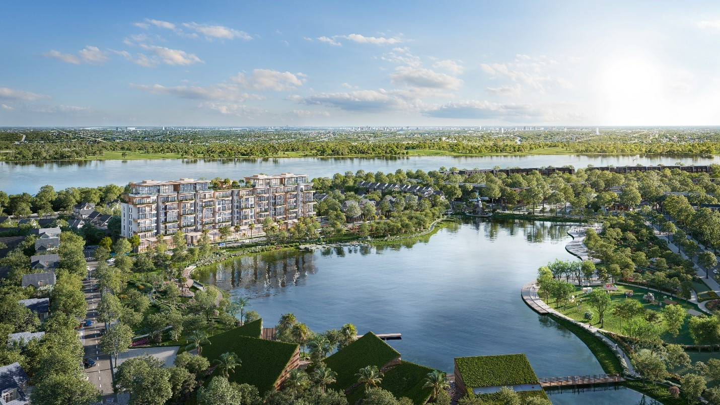 Swanlake Residences có view kép hồ Thiên Nga và sông Lam 2.jpg