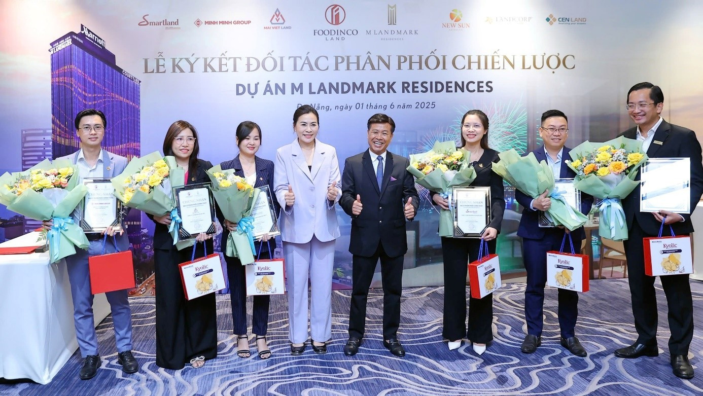 Lễ ký kết đối tác chiến lược dự án M Landmark Residences được tổ chức ngày 1/6 m3.jpg
