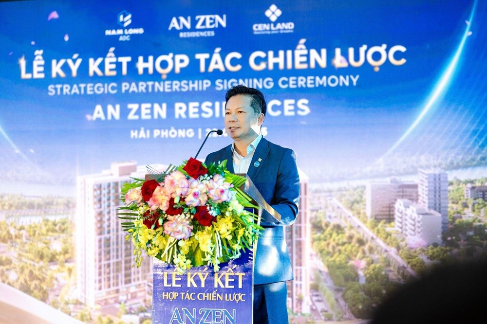 Ông Phạm Thanh Hưng, Phó Chủ tịch Hội đồng quản trị Cen Land bày tỏ kỳ vọng về sự hợp tác giữa Cen Land và Nam Long ADC c2.jpg