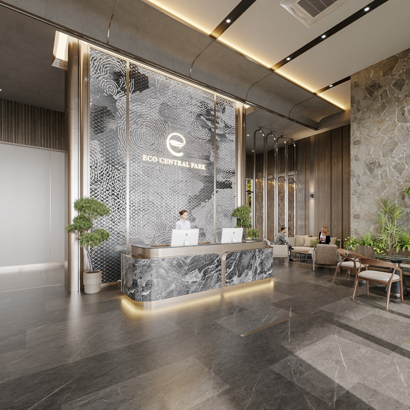 Sảnh chờ sang trọng sẽ có tại Swanlake Residences 3.jpg