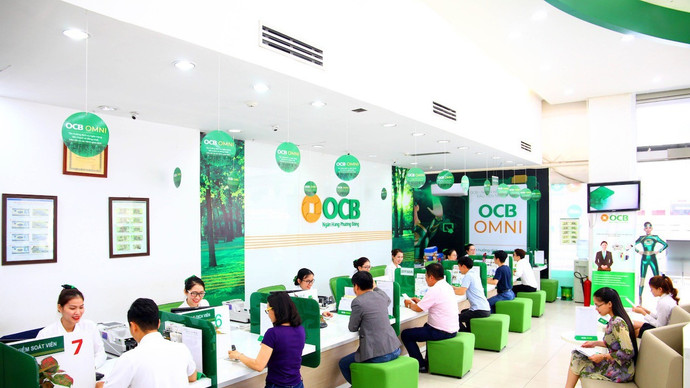 OCB giữ nguyên biểu lãi suất huy động trong tháng 7/2025, mức cao nhất lên đến 5,6%/năm