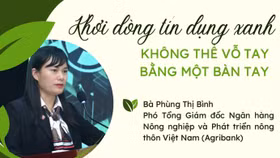 Khơi dòng tín dụng xanh: Không thể vỗ tay bằng một bàn tay