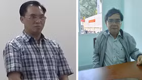 Bị can Đinh Trường Chinh (trái) và Huỳnh Thế Năng - Ảnh: Công an cung cấp