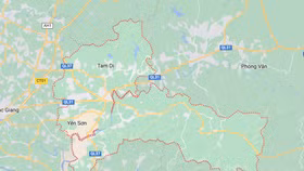 Phạm vi huyện Lục Nam, tỉnh Bắc Giang