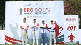 Gôn thủ hào hứng tham gia sự kiện 2023 BRG Golf Hanoi Festival