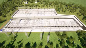 Phối cảnh dự án trạm biến áp 220kV khu kinh tế Nghi Sơn và đường dây đấu nối