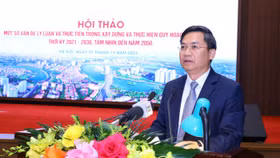 Phó Chủ tịch UBND thành phố Hà Nội Hà Minh Hải