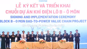 Lễ ký kết các hợp đồng liên quan và triển khai chuỗi dự án khí – điện Lô B