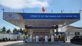 Một cửa hàng xăng dầu của Tập đoàn Đầu tư Ngân Tín