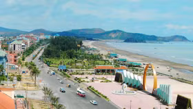 Một góc thị xã Cửa Lò, tỉnh Nghệ An