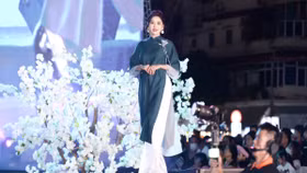 Hoa hậu Trịnh Thanh Hồng trình diễn tại Gala Mottainai 2023