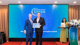 VinFast nhận giải thưởng Dự án công nghiệp xanh xuất sắc