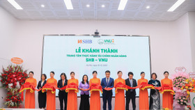 Khánh thành trung tâm thực hành tài chính ngân hàng SHB – VNU tại Đại học Quốc gia Hà Nội