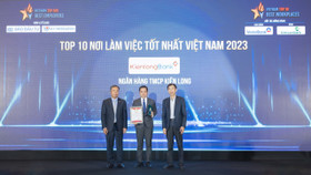 KienlongBank được vinh danh Top 10 nơi làm việc tốt nhất Việt Nam ngành ngân hàng