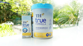 TH true FORMULA gói trọn tinh hoa từ nguồn sữa tươi sạch đạt tiêu chuẩn quốc tế và công thức độc quyền ưu việt