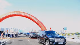 Cầu Vĩnh Tuy giai đoạn 2 chính thức thông xe