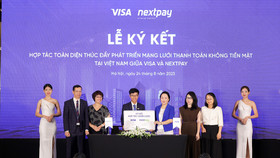 Visa và NextPay đặt mục tiêu sẽ mở rộng thêm 100.000 điểm chấp nhận thanh toán mới trong 3 năm tới