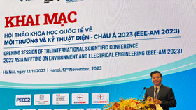 Chính thức khai mạc Hội thảo khoa học quốc tế về “Môi trường và Kỹ thuật điện - châu Á 2023"