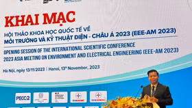 Chính thức khai mạc Hội thảo khoa học quốc tế về “Môi trường và Kỹ thuật điện - châu Á 2023"