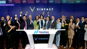 Vinfast chính thức niêm yết trên sàn giao dịch chứng khoán Nasdaq (Mỹ)