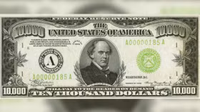 Tờ tiền 10.000 USD hiếm có được bán với giá 480.000 USD
