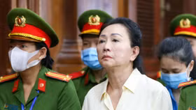 Bị cáo Trương Mỹ Lan tại toà sáng ngày 21/3