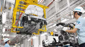 Lượng ô tô sản xuất lắp ráp trong nước tháng 3 đạt 24.500 chiếc