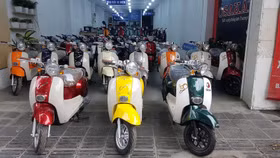 Thị trường xe máy 50 phân khối “vắng bóng" những ông lớn