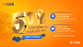 SHB dành hàng nghìn tỷ đồng ưu đãi khách hàng cá nhân dịp Tết Giáp Thìn 2024