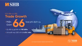 SHB ưu đãi lãi suất vay USD chỉ từ 4,5%/năm, miễn/giảm 66 loại phí dành cho doanh nghiệp xuất nhập khẩu