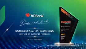 VPBank giành giải thưởng “Ngân hàng thấu hiểu khách hàng”