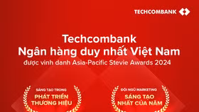 Techcombank được vinh danh 2 giải thưởng về đổi mới sáng tạo lĩnh vực thương hiệu và tiếp thị Khu vực châu Á - Thái Bình Dương
