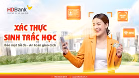 HDBank triển khai xác thực sinh trắc học để tăng cường an toàn giao dịch cho khách hàng