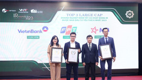 Top 3 “Large Cap” các doanh nghiệp có hoạt động IR được nhà đầu tư yêu thích nhất 2023